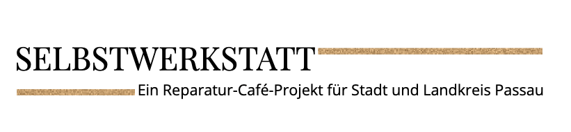 Ein Reparatur-Café-Projekt für Stadt und Landkreis Passau